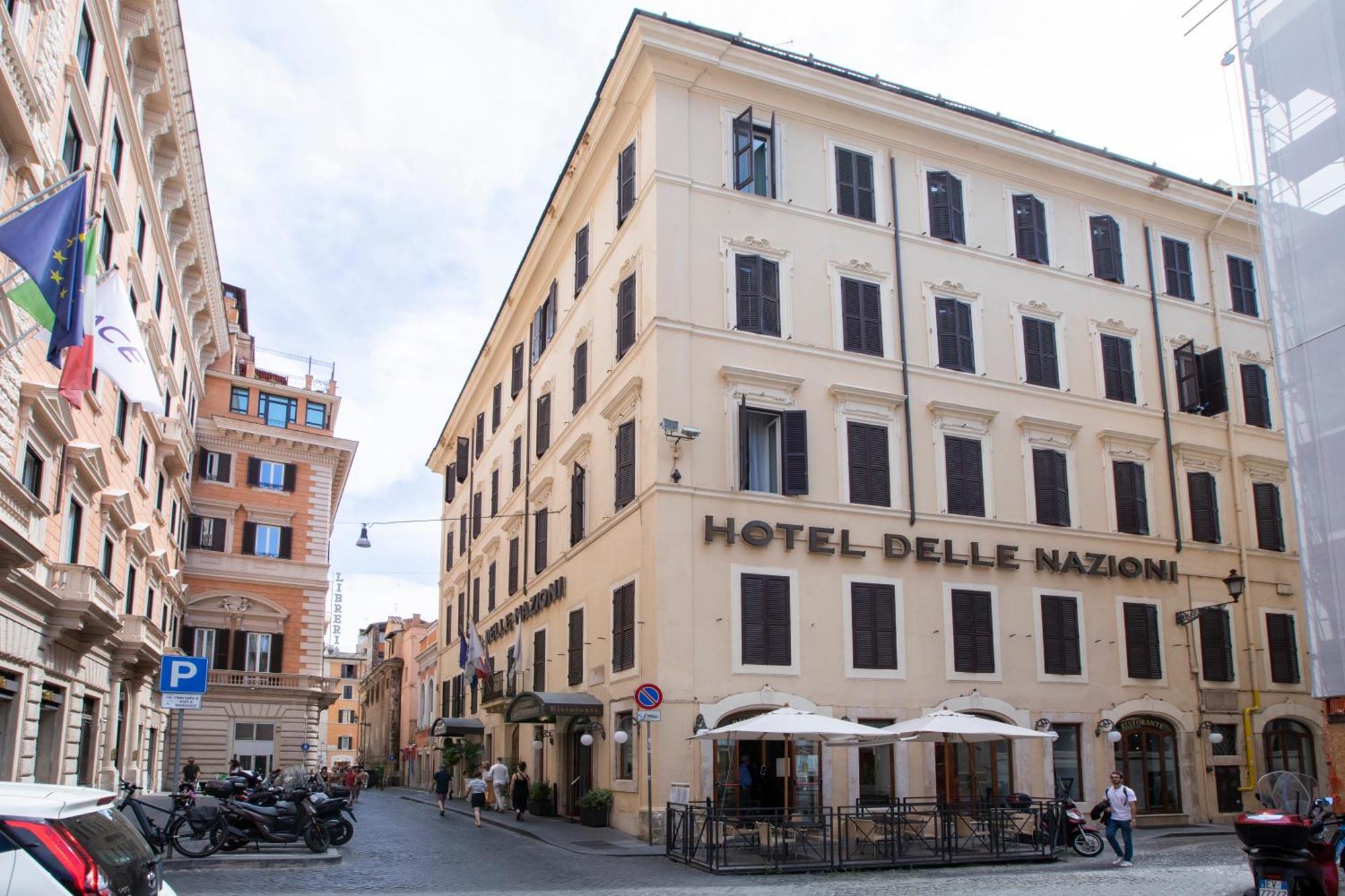 Hotel Delle Nazioni Roma Esterno foto
