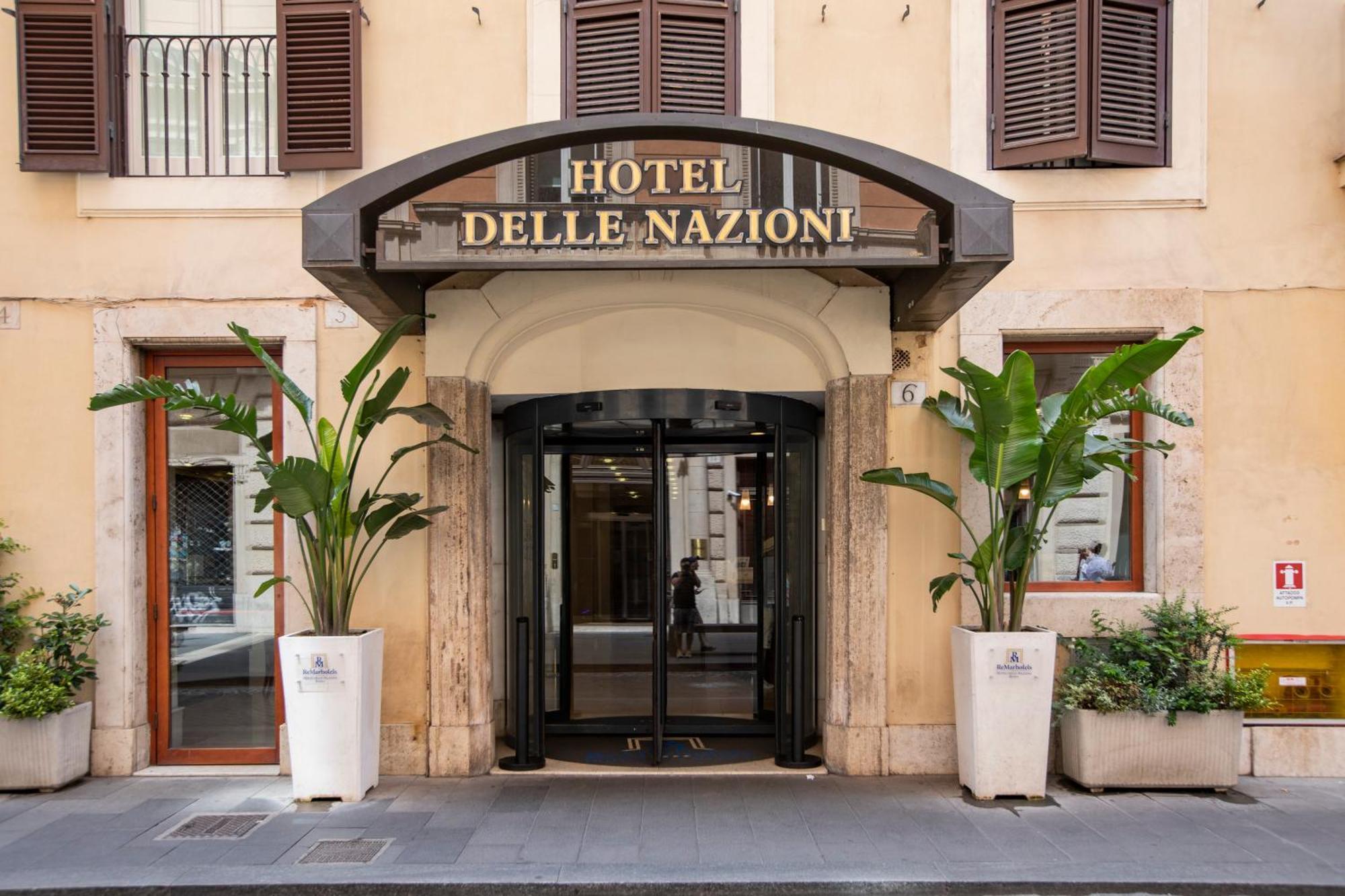 Hotel Delle Nazioni Roma Esterno foto