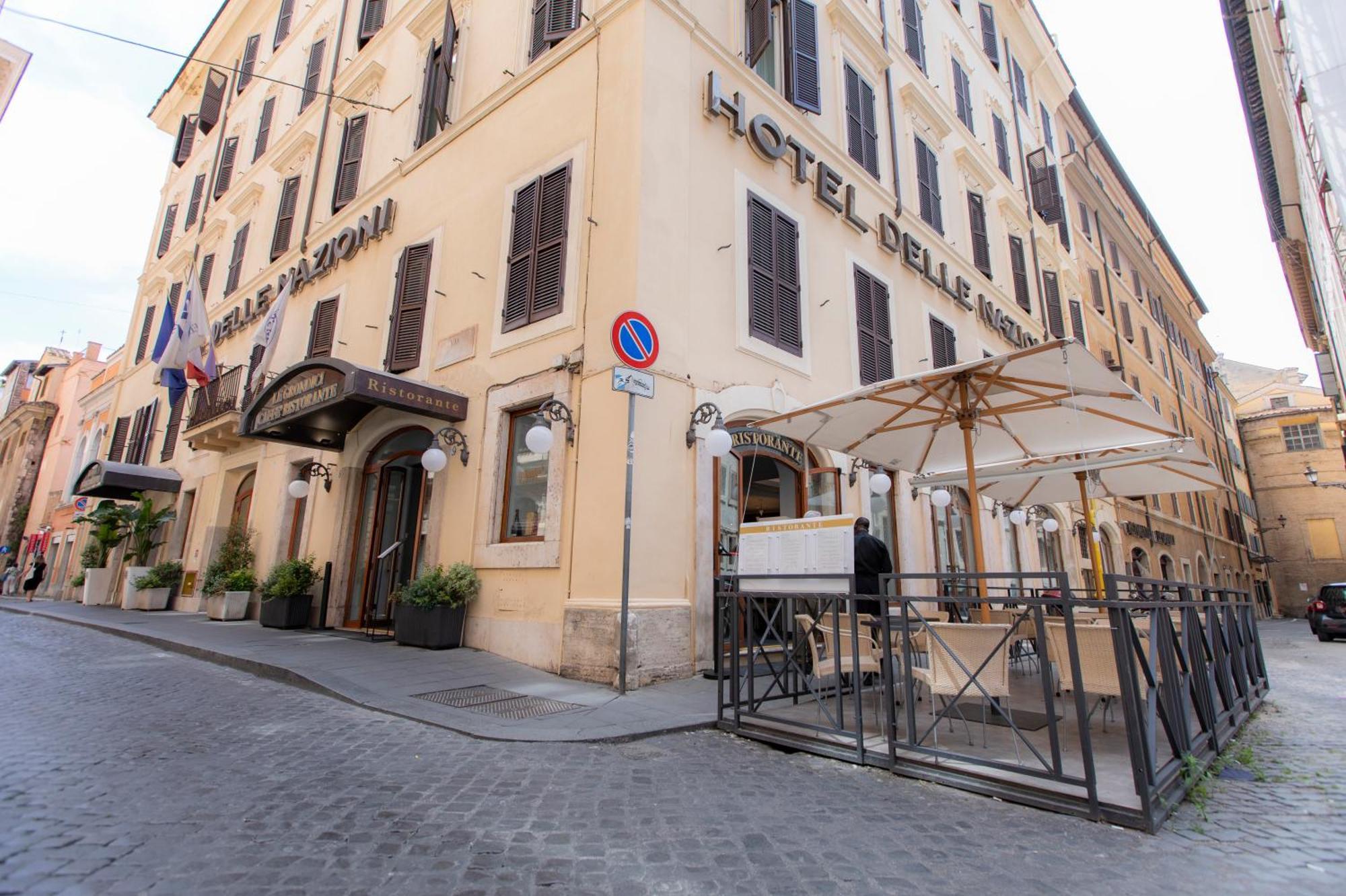 Hotel Delle Nazioni Roma Esterno foto