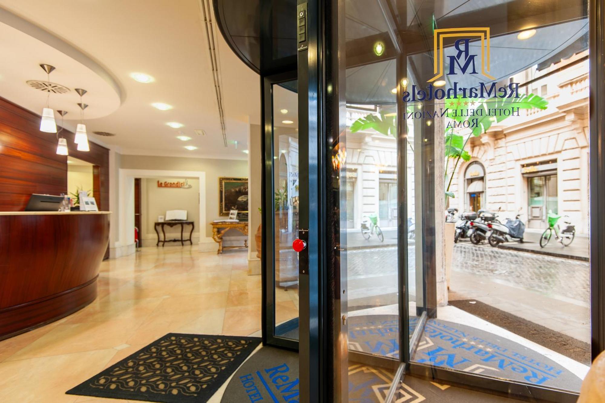 Hotel Delle Nazioni Roma Esterno foto