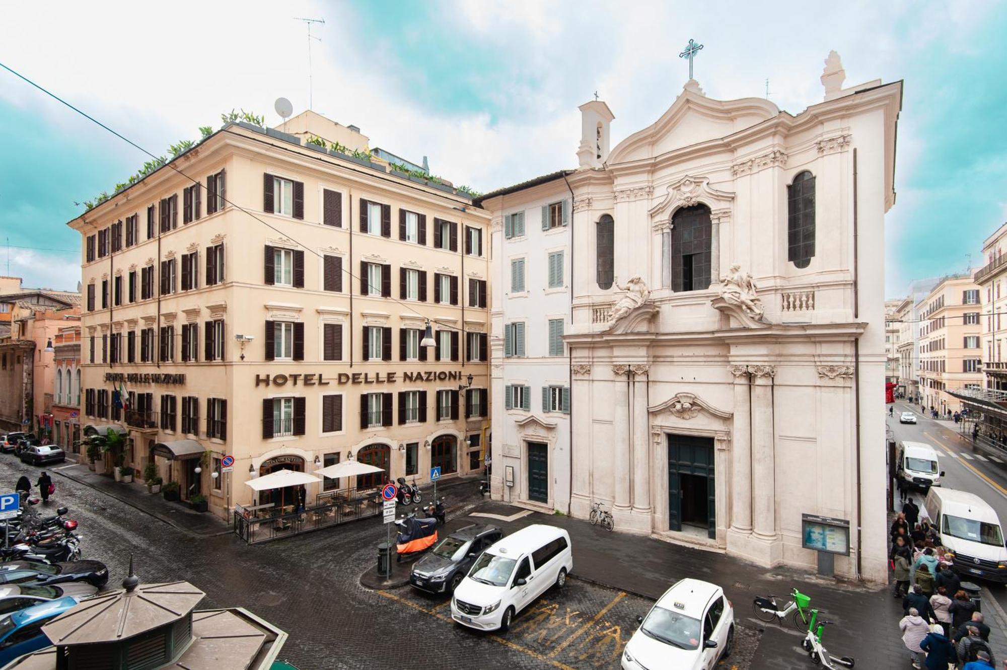 Hotel Delle Nazioni Roma Esterno foto