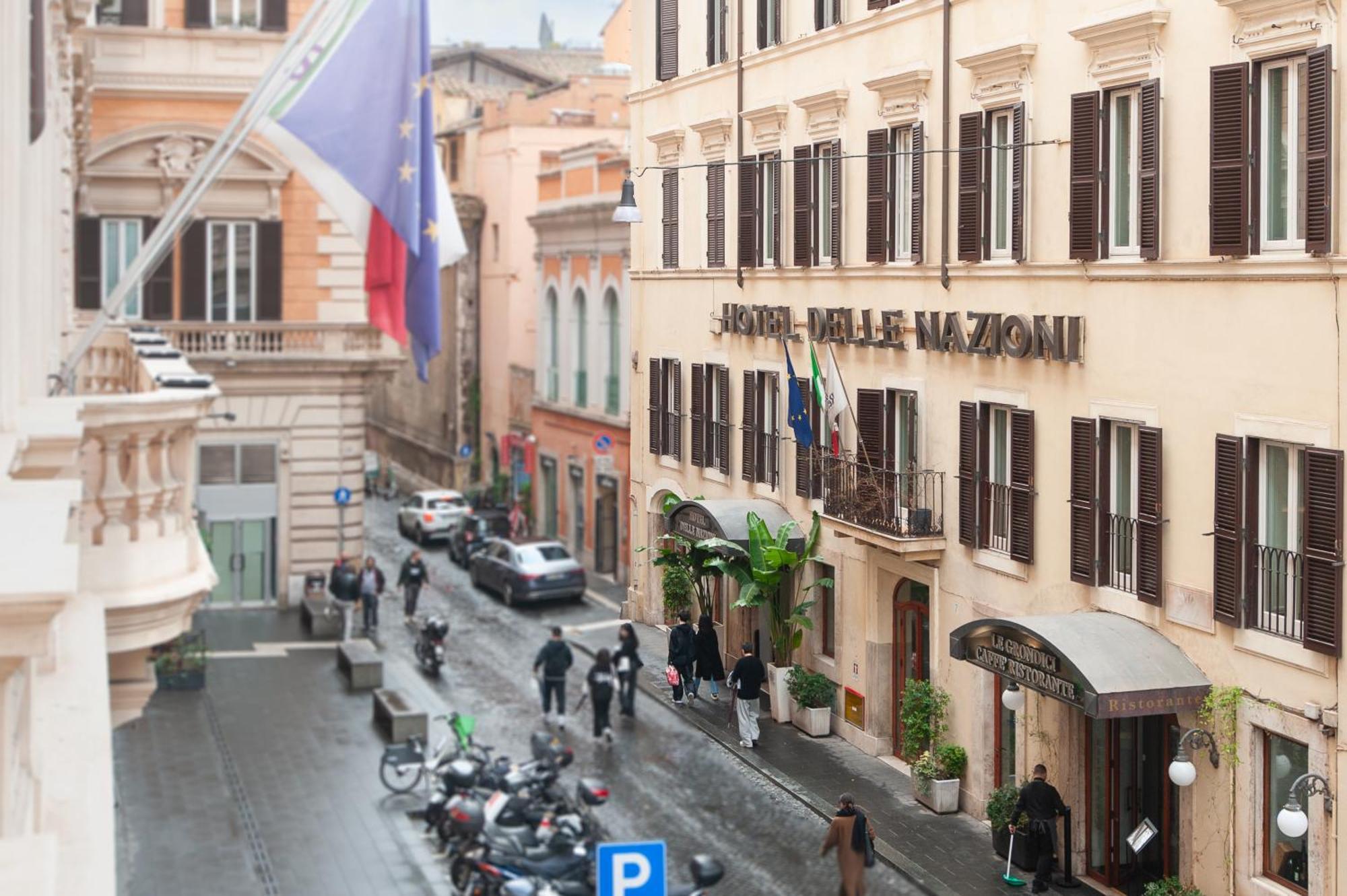Hotel Delle Nazioni Roma Esterno foto