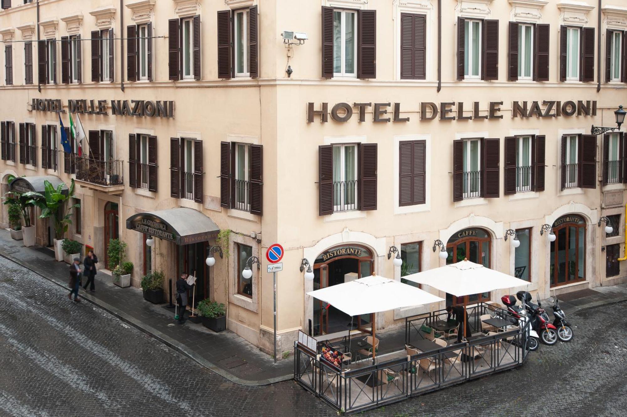 Hotel Delle Nazioni Roma Esterno foto