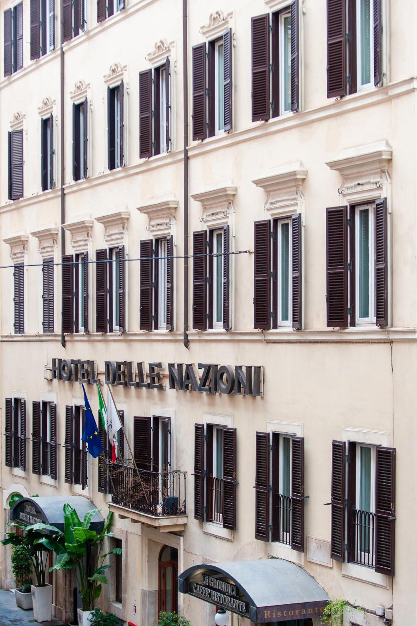 Hotel Delle Nazioni Roma Esterno foto