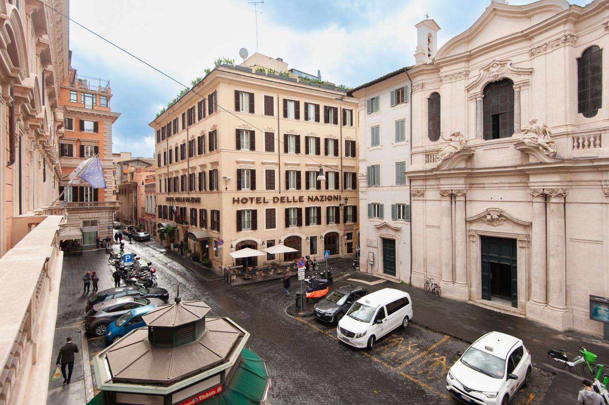 Hotel Delle Nazioni Roma Esterno foto